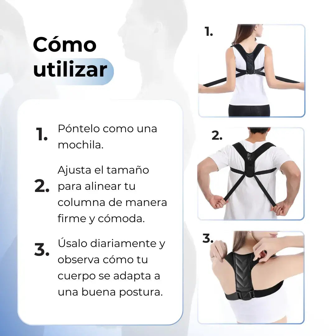 Corrector de Postura Ergonom® (Compra 1, Llévate 2)