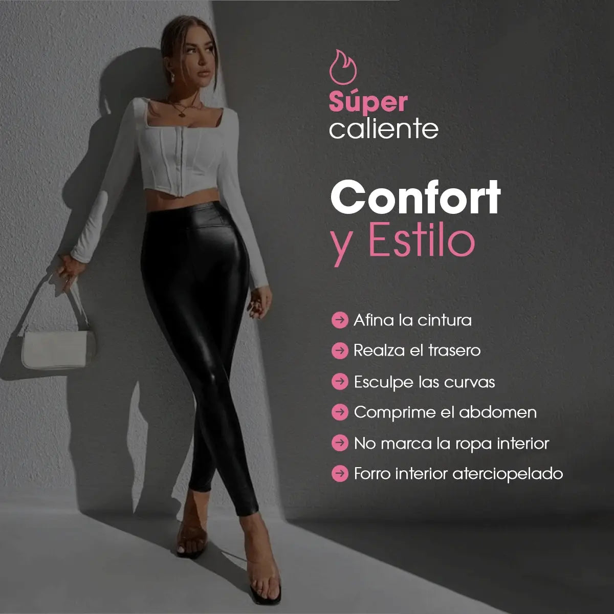 Pantalón de Cuero para Mujer Legora® (Compra 1, Llévate 1 Gratis)