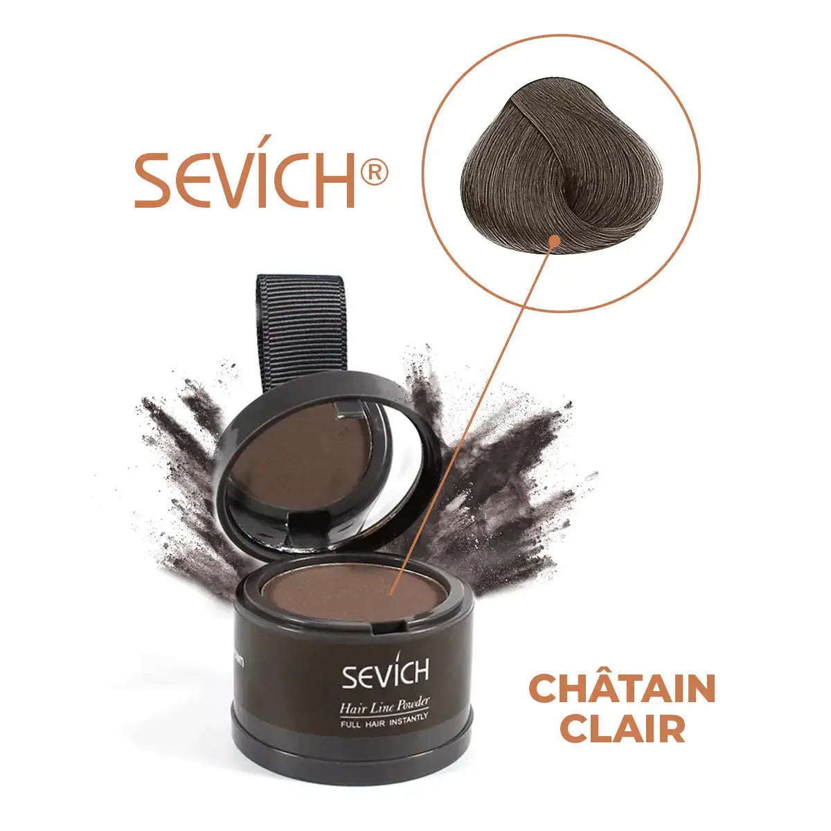 Tinte para el cabello en polvo Sevích®: cubre todas las canas (compre 1 y llévese 2)