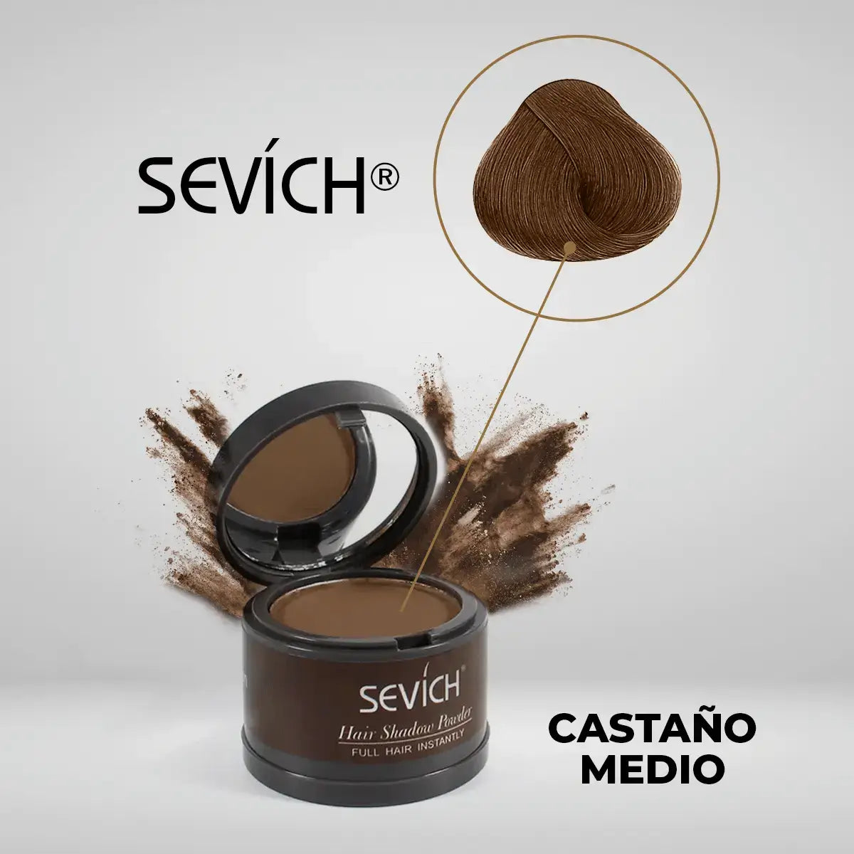 Tinta de Cabello en Polvo Sevích® - Cubre Todas las Canas (Compre 1, Lleve 2)