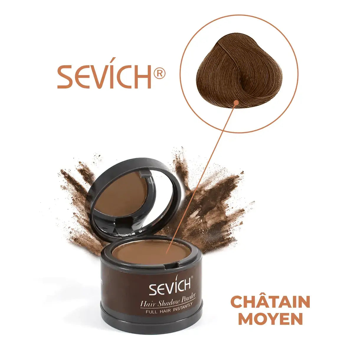 Tinte para el cabello en polvo Sevích®: cubre todas las canas (compre 1 y llévese 2)