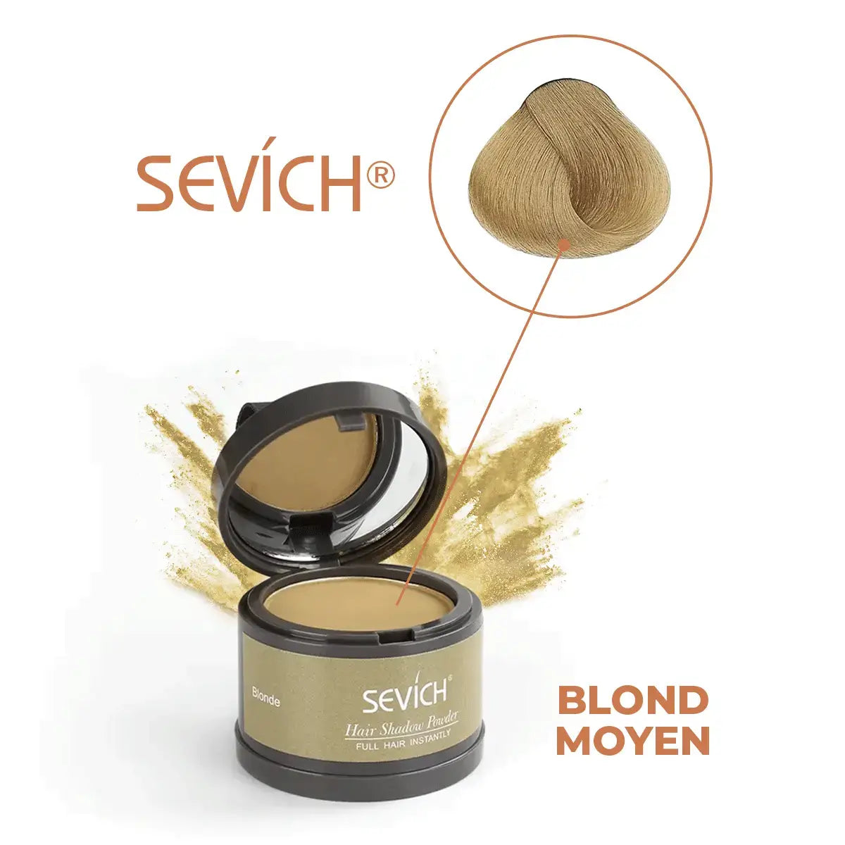 Tinte para el cabello en polvo Sevích®: cubre todas las canas (compre 1 y llévese 2)