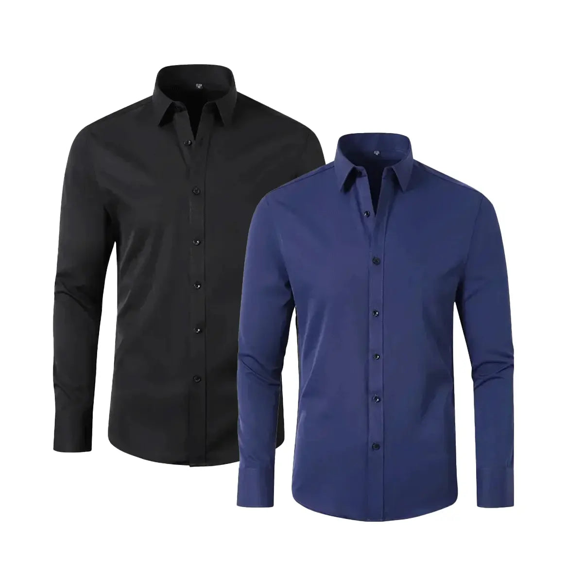 Camisa de Vestir Slim Fit para Hombre UltraTech™ (Compra 1, Lleva 1)