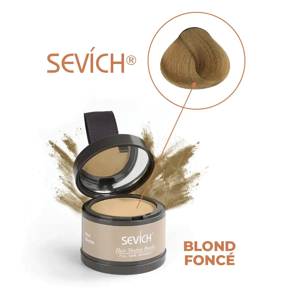 Tinte para el cabello en polvo Sevích®: cubre todas las canas (compre 1 y llévese 2)