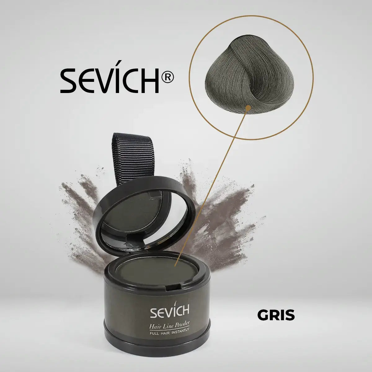 Tinta de Cabello en Polvo Sevích® - Cubre Todas las Canas (Compre 1, Lleve 2)