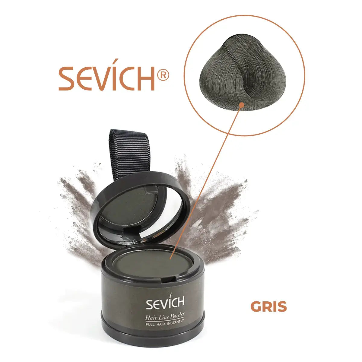 Tinte para el cabello en polvo Sevích®: cubre todas las canas (compre 1 y llévese 2)